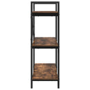 vidaXL Könyvespolc Füstölt tölgy 100 x 33,5 x 102 cm Faanyag