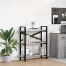 vidaXL Könyvespolc Szürke Sonoma 100 x 33,5 x 102 cm Faanyag