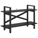 vidaXL Könyvespolc 2 szintes 100 x 33,5 x 64 cm Szerelt Fa
