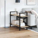 vidaXL Könyvespolc Sonoma tölgy 100 x 33,5 x 64 cm Faanyag