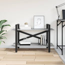 vidaXL Könyvespolc Szürke Sonoma 100 x 33,5 x 64 cm Faanyag