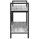 vidaXL Könyvespolc Szürke Sonoma 100 x 33,5 x 64 cm Faanyag