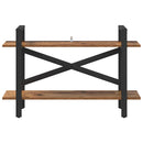 vidaXL Könyvespolc Öreg fa 100 x 33,5 x 64 cm Faanyag