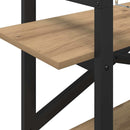 vidaXL Könyvespolc 2 szintes 100 x 33,5 x 64 cm Szerelt Fa