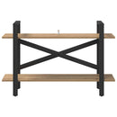 vidaXL Könyvespolc 2 szintes 100 x 33,5 x 64 cm Szerelt Fa