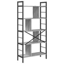 vidaXL Könyvespolc Szürke Sonoma 75 x 30 x 156 cm Faanyag