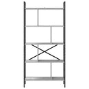 vidaXL Könyvespolc Szürke Sonoma 75 x 30 x 156 cm Faanyag