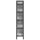 vidaXL Könyvespolc Szürke Sonoma 75 x 30 x 156 cm Faanyag
