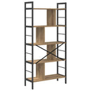 vidaXL Könyvespolc Artisan tölgy 75 x 30 x 156 cm Faanyag