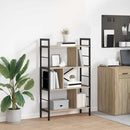 vidaXL Könyvespolc Sonoma tölgy 75 x 30 x 123,5 cm Faanyag