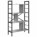 vidaXL Könyvespolc Szürke Sonoma 75 x 30 x 123,5 cm Faanyag