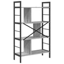 vidaXL Könyvespolc Szürke Sonoma 75 x 30 x 123,5 cm Faanyag