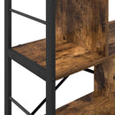 vidaXL Könyvespolc Füstölt tölgy 75 x 30 x 91 cm Faanyag