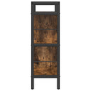 vidaXL Könyvespolc Füstölt tölgy 75 x 30 x 91 cm Faanyag