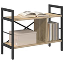 vidaXL Könyvespolc Sonoma tölgy 75 x 30 x 58,5 cm Faanyag