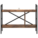 vidaXL Könyvespolc Füstölt tölgy 75 x 30 x 58,5 cm Faanyag