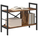 vidaXL Könyvespolc Füstölt tölgy 75 x 30 x 58,5 cm Faanyag