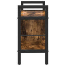 vidaXL Könyvespolc Füstölt tölgy 75 x 30 x 58,5 cm Faanyag