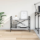 vidaXL Könyvespolc Szürke Sonoma 75 x 30 x 58,5 cm Faanyag