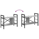 vidaXL Könyvespolc Szürke Sonoma 75 x 30 x 58,5 cm Faanyag