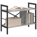 vidaXL Könyvespolc Szürke Sonoma 75 x 30 x 58,5 cm Faanyag