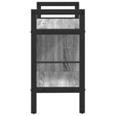 vidaXL Könyvespolc Szürke Sonoma 75 x 30 x 58,5 cm Faanyag