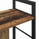 vidaXL Könyvespolc Öreg fa 75 x 30 x 58,5 cm Faanyag