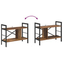 vidaXL Könyvespolc Öreg fa 75 x 30 x 58,5 cm Faanyag