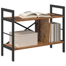 vidaXL Könyvespolc Öreg fa 75 x 30 x 58,5 cm Faanyag