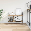 vidaXL Könyvespolc Artisan tölgy 75 x 30 x 58,5 cm Faanyag