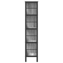 vidaXL Könyvespolc Szürke Sonoma 82 x 32 x 144,5 cm Faanyag