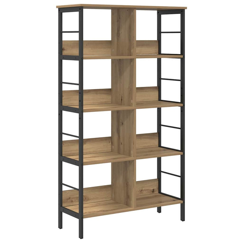 vidaXL Könyvespolc Artisan tölgy 82 x 32 x 144,5 cm Faanyag