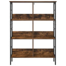 vidaXL Könyvespolc Füstölt tölgy 82 x 32 x 112 cm Faanyag