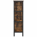 vidaXL Könyvespolc Füstölt tölgy 82 x 32 x 112 cm Faanyag