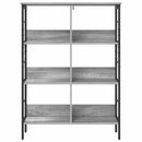 vidaXL Könyvespolc Szürke Sonoma 82 x 32 x 112 cm Faanyag