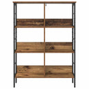 vidaXL Könyvespolc Öreg fa 82 x 32 x 112 cm Faanyag