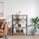 vidaXL Könyvespolc Artisan tölgy 82 x 32 x 112 cm Faanyag