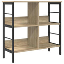 vidaXL Könyvespolc Sonoma tölgy 82 x 32 x 79 cm Faanyag