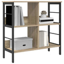 vidaXL Könyvespolc Sonoma tölgy 82 x 32 x 79 cm Faanyag