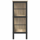 vidaXL Könyvespolc Sonoma tölgy 82 x 32 x 79 cm Faanyag