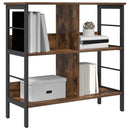 vidaXL Könyvespolc Füstölt tölgy 82 x 32 x 79 cm Faanyag