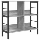 vidaXL Könyvespolc Szürke Sonoma 82 x 32 x 79 cm Faanyag