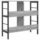 vidaXL Könyvespolc Szürke Sonoma 82 x 32 x 79 cm Faanyag