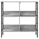vidaXL Könyvespolc Szürke Sonoma 82 x 32 x 79 cm Faanyag