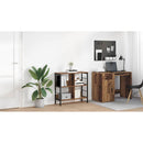 vidaXL Könyvespolc Öreg fa 82 x 32 x 79 cm Faanyag