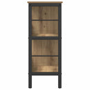 vidaXL Könyvespolc Artisan tölgy 82 x 32 x 79 cm Faanyag