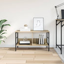 vidaXL Könyvespolc Sonoma tölgy 82 x 32 x 47 cm Faanyag