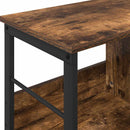 vidaXL Könyvespolc Füstölt tölgy 82 x 32 x 47 cm Faanyag