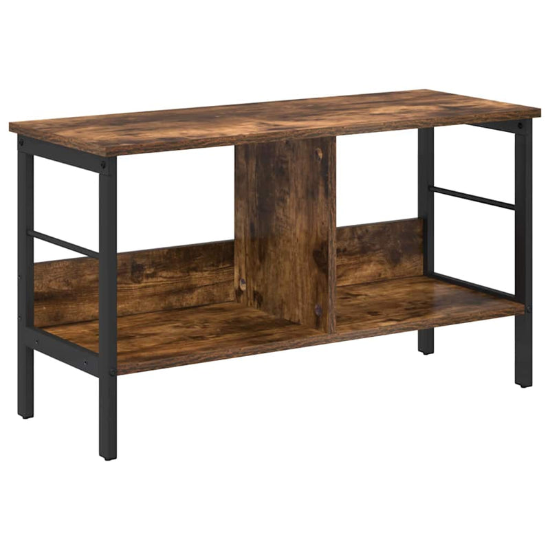 vidaXL Könyvespolc Füstölt tölgy 82 x 32 x 47 cm Faanyag