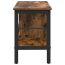 vidaXL Könyvespolc Füstölt tölgy 82 x 32 x 47 cm Faanyag